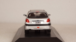 Peugeot 206 XS 1999 silver, Altaya 1:43
