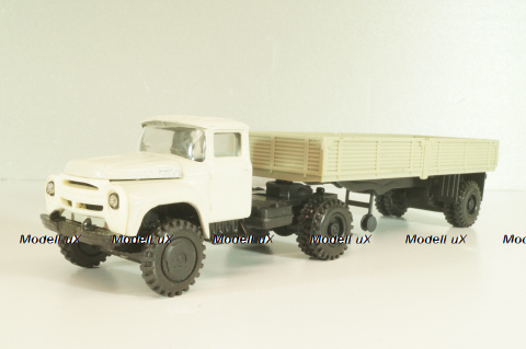 Зил-130В1 с п/п Одаз-885, белый, Декабрь 1991, Электроприбор 1:43