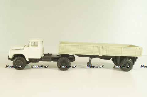 Зил-130В1 с п/п Одаз-885, белый, Декабрь 1991, Электроприбор 1:43