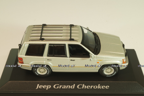 Jeep Grand Cherokee 1995, silver, 940149661, Maxichamps 1:43