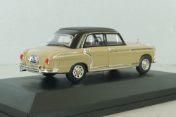 Mercedes 220 S Ponton (W180) 1956, ligt brown/black, 4326, Faller 1:43 