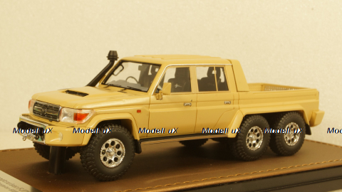 Toyota Land Cruiser FJ79 MDT Southern Scorpion 6X6 Beige 2014, GLM Models 1:43