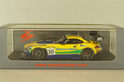 BMW Z4 (E89) team Brasil #30 Blancpain 2014, yellow, SP050, Spark 1:43