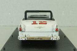 Ford Fairlane 1956, Joe Weatherley, NASCAR, white, 1006, Quartzo 1:43