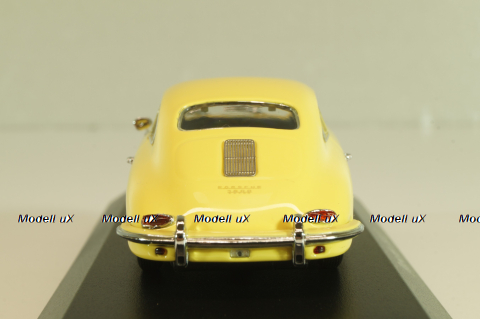 Porsche 356 B Coupe 1961, yellow, 940064300, Maxichamps 1:43