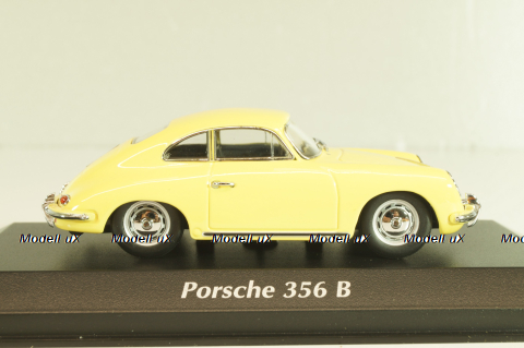 Porsche 356 B Coupe 1961, yellow, 940064300, Maxichamps 1:43