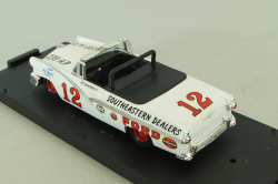 Ford Fairlane 1956, Joe Weatherley, NASCAR, white, 1006, Quartzo 1:43