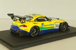 BMW Z4 (E89) team Brasil #30 Blancpain 2014, yellow, SP050, Spark 1:43