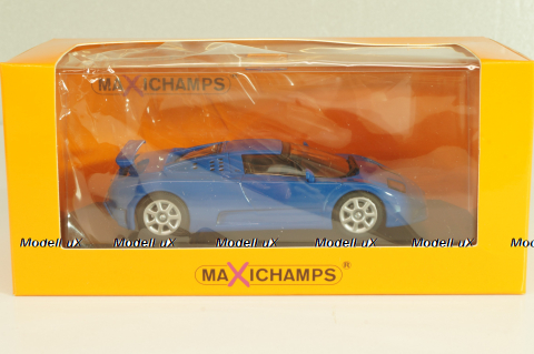 Bugatti EB 110 1994, blue, 940102110, Maxichamps 1:43