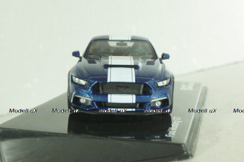 Ford Mustang GT 2015, blue, FF013, Fast & Furious №13, Altaya 1:43