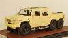 Hummer H2 SUT6 pickup 6x6 2012, beige, GLM171002, GLM Models 1:43