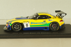BMW Z4 (E89) team Brasil #0 Blancpain 2014, yellow, SP051, Spark 1:43