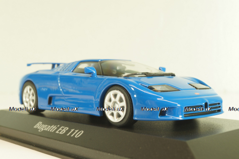 Bugatti EB 110 1994, blue, 940102110, Maxichamps 1:43