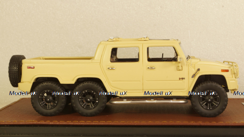 Hummer H2 SUT6 pickup 6x6 2012, beige, GLM171002, GLM Models 1:43