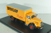 Mercedes-Benz L6600 truck "Dunlop" 1950, orange, 03021, Schuco 1:43