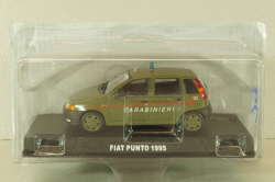 Fiat Punto Carabinieri 1995, green, 5125CMC083, Deagostini 1:43