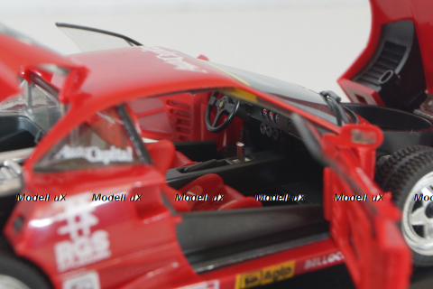 Ferrari F40 challenger GT Superturismo 1992, red, 180556, Herpa 1:43