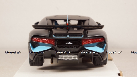 Bugatti Divo matt-grey/blue, 31526, Maisto 1:24
