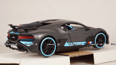 Bugatti Divo 2019, matt-grey/blue, 31526, Maisto 1:24