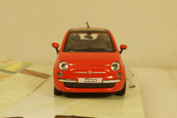  Fiat 500 Red,  Cararama 1:43 