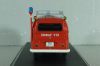 Volkswagen T2a Feuerwehr Wendelstein with roof rack, Schuco 1:43