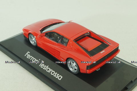 Ferrari Tesstarossa 1984, red, 010306, Herpa 1:43