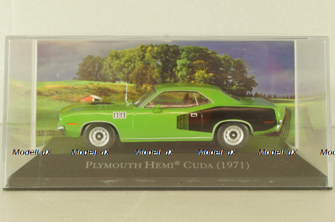 Plymouth Hemi "Cuda" (1971), American Cars №9, 1:43