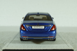 Mercedes S600 V12 S-Class Maybach 2016, blue, ALM420105, Almost Real 1:43
