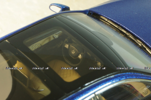 Mercedes S600 V12 S-Class Maybach 2016, blue, ALM420105, Almost Real 1:43