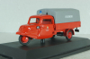 Tempo Hanseat Planetwagen "150 years Berline fire brigade" 1955, Fire Truck, red, 02214, Schuco 1:43