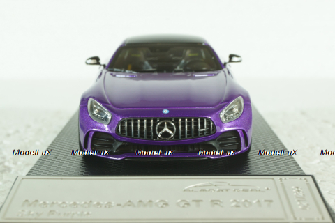 Mercedes AMG GT R 2017, sky purple, ALM420701, Almost Real 1:43