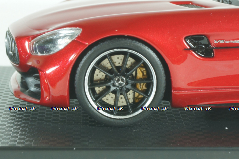Mercedes AMG GT R 2017, Metal Red, ALM420703, Almost Real 1:43