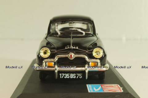 Simca Aronde 1952, black, LBAS058, Les Belles Annees Simca #58, Altaya 1:43
