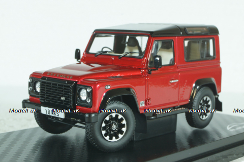 Land Rover Defender 90 works v8 70th edition  2017 red, ALM410215, Almost Real 1:43