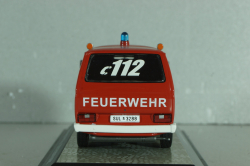 Volkswagen T3b Feuerwehr, red, 13052, Premium Classixxs 1:43