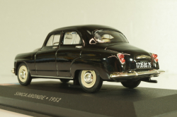Simca Aronde 1952, black, LBAS058, Les Belles Annees Simca #58, Altaya 1:43