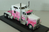Kenworth W900 6x4 1998, pink, Truck Tuning Collection #15, Hachette 1:43