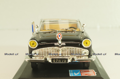 Simca Presidentielle 1959, black, LBAS016, Les Belles Annees Simca #16, Altaya 1:43