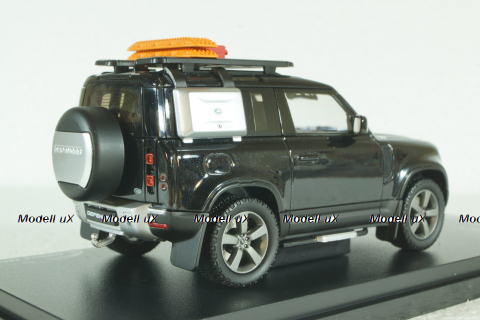 Land Rover Defender 90, 2020, Santorini Black, ALM410708, Almost Real 1:43