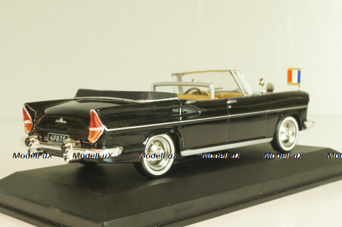 Simca Presidentielle 1959, black, LBAS016, Les Belles Annees Simca #16, Altaya 1:43