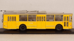 ЗИУ-9 Троллейбус, желтый, Probe43 1:43
