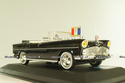 Simca Presidentielle 1959, black, LBAS016, Les Belles Annees Simca #16, Altaya 1:43