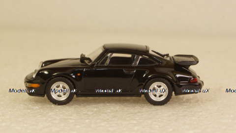 Porsche 911 Turbo 1990 black, 870069104, Minichamps 1:87