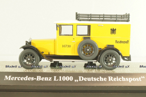 Mercedes-Benz L1000 "Deutsche Reichspost" yellow,  010644, Premium Classixxs 1:43