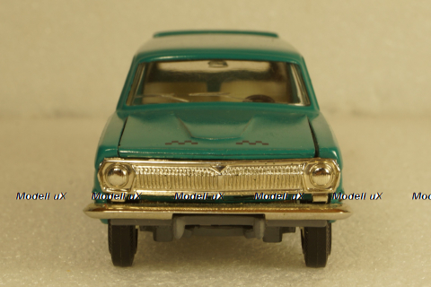 Газ-2402 Волга, такси, зеленая, Тантал/Радон  1:43