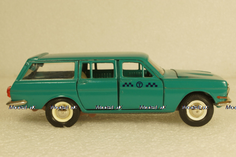Газ-2402 Волга, такси, зеленая, Тантал/Радон  1:43