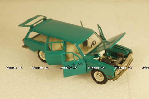 Газ-2402 Волга, такси, зеленая, Тантал/Радон  1:43