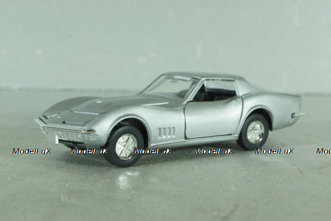 Chevrolet Corvette (C3) 1968 , silver, 1818, Marklin 1:43