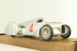 Auto Union Rekordwagen HP 370 #4 1937, silver, R108, Brumm 1:43