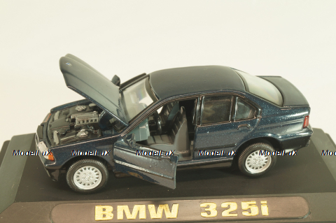 BMW 325i sedan (E36) 1991, dark blue, Yat ming 1:43